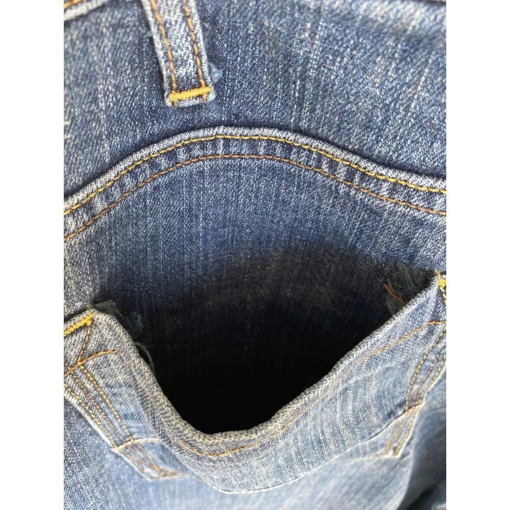 Womens Lee Lower on the waist capri style denim size 22M - Picture 9 of 11
